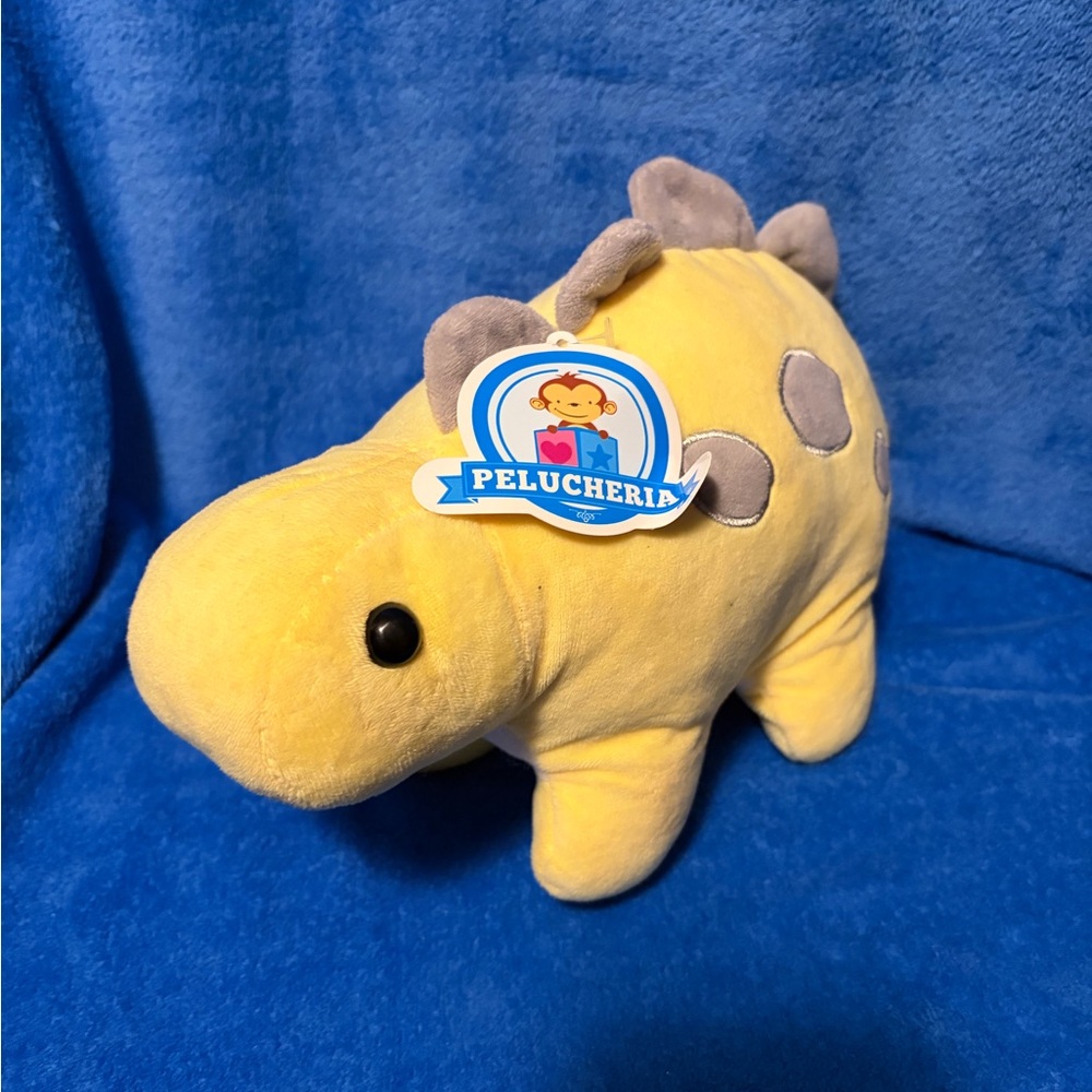 Yellow Dinosaur Plush Toy